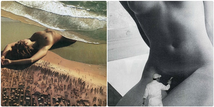 Belçikalı Kolaj Sanatçısından Popüler Kültürün Anlamsızlığını Gösteren Gerçeküstü Çalışmalar