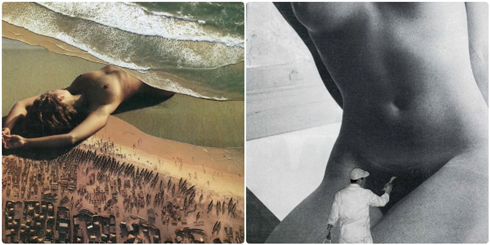 Belçikalı Kolaj Sanatçısından Popüler Kültürün Anlamsızlığını Gösteren Gerçeküstü Çalışmalar