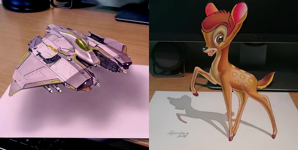 Можно сломать мозг: 20 головокружительных 3D-рисунков сербского художника