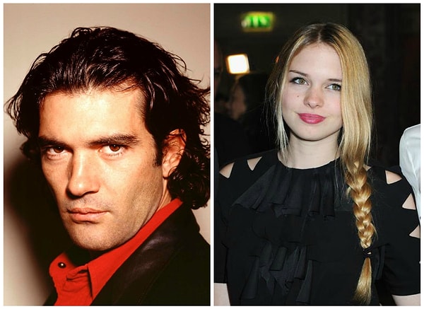 9. Антонио Бандерас (57 лет) и его дочь Стелла (22 года)