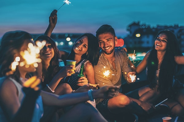 7. Когда вы приходите на вечеринку или встречу друзей: