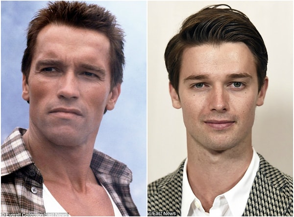 11. Арнольд Шварценеггер (70 лет) и его сын Патрик (25 лет)