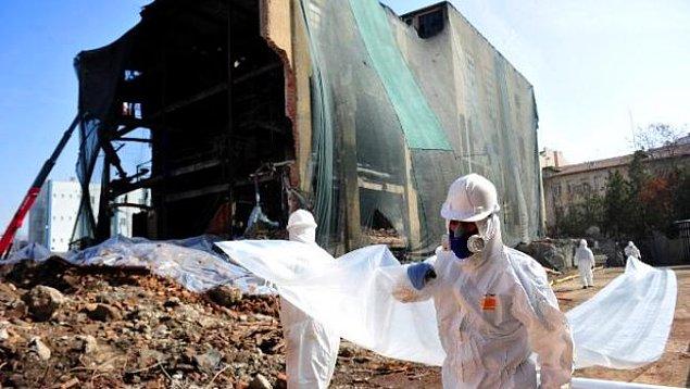 İstanbul’daki 39 ilçeden sadece 7 belediye asbest kontrolü yapıyor.