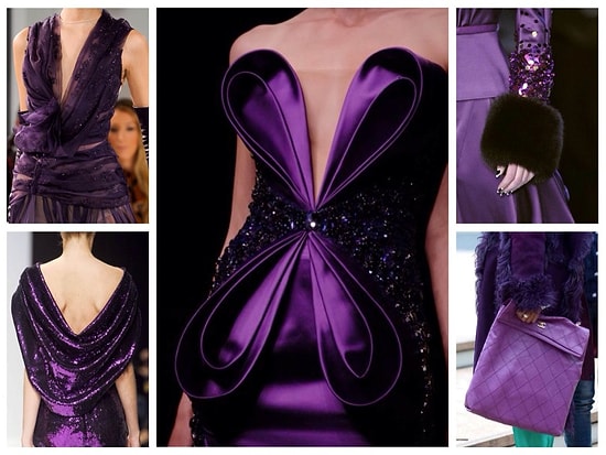 Укрощение фиолетового, или как и с чем сочетать модный цвет