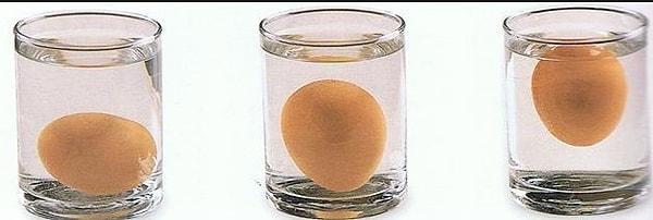 7. Yumurtanın bozuk olduğunu hangi durumda anlarsın?