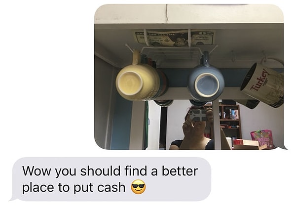 «Он никогда не говорит мне, что спрятал деньги».