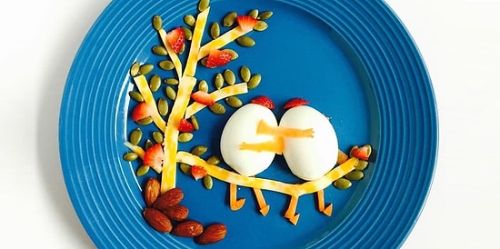 Знакомьтесь с Синдху Раджан, которая превратила обеды своей дочери в невероятно красочные картины в тарелке!