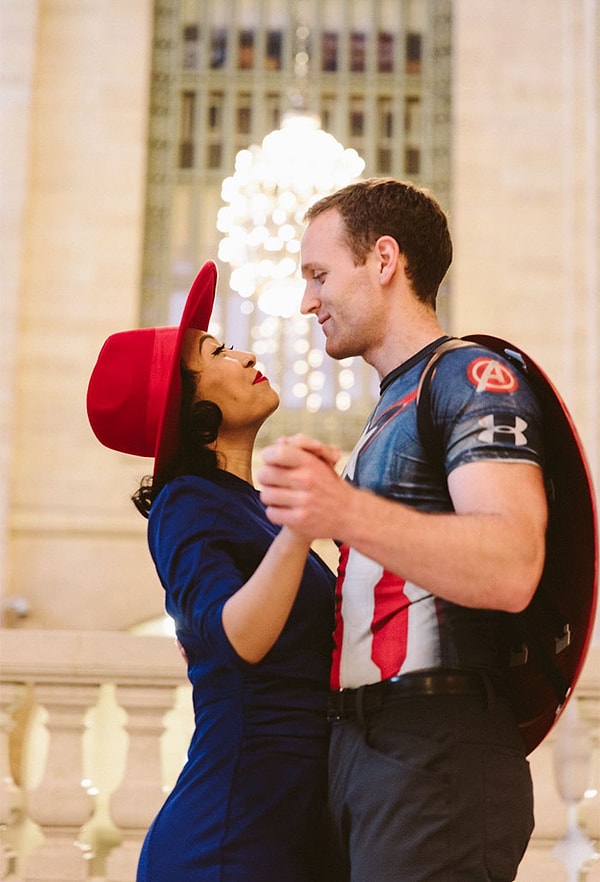 8. Пегги Картер и Капитан Америка, "Капитан Америка"