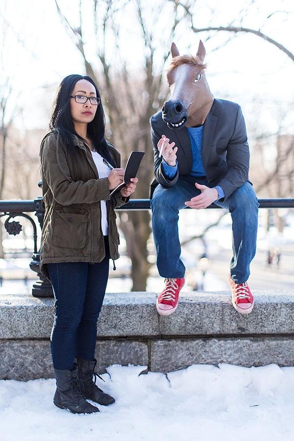 “BoJack Horseman”den BoJack Horseman ve Diane Nguyen