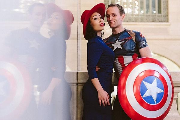 “Kaptan Amerika”dan Peggy Carter ve Captain America