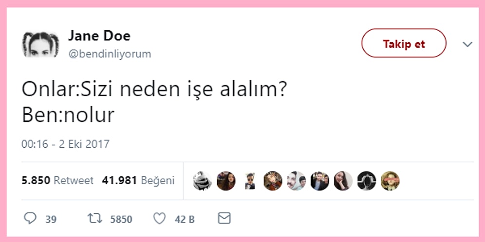 İş Başvurusu Yapsan Seni İşe Alır mıyız?