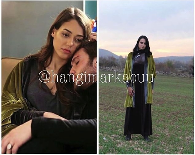 8. Çukur'da Koçovalı'nın gelini olduğu için her yaptığına, giydiğine dikkat etmeye çalışsa da,