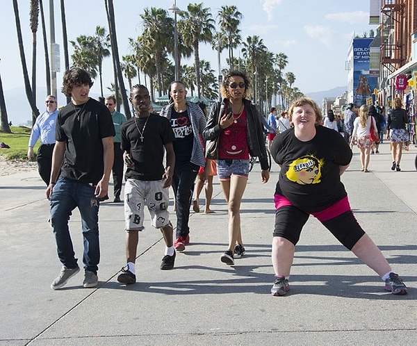 4. Хэйли не делала ничего необычного, чтобы спровоцировать реакцию прохожих.