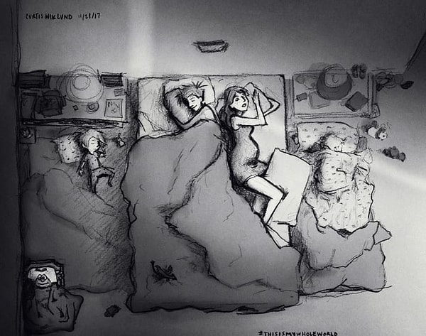 13. Да и как могут настолько проницательные рисунки о том, что так нам знакомо, не тронуть сердца людей? :)