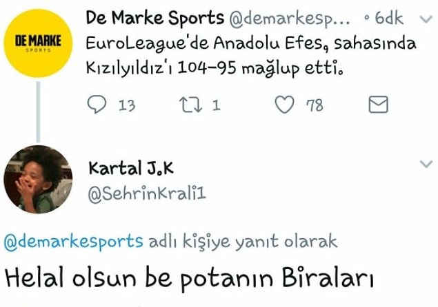 Helal olsun! :)