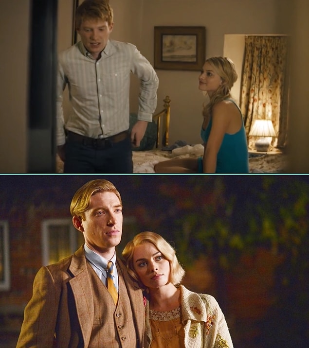 14. Domhnall Gleeson & Margot Robbie
