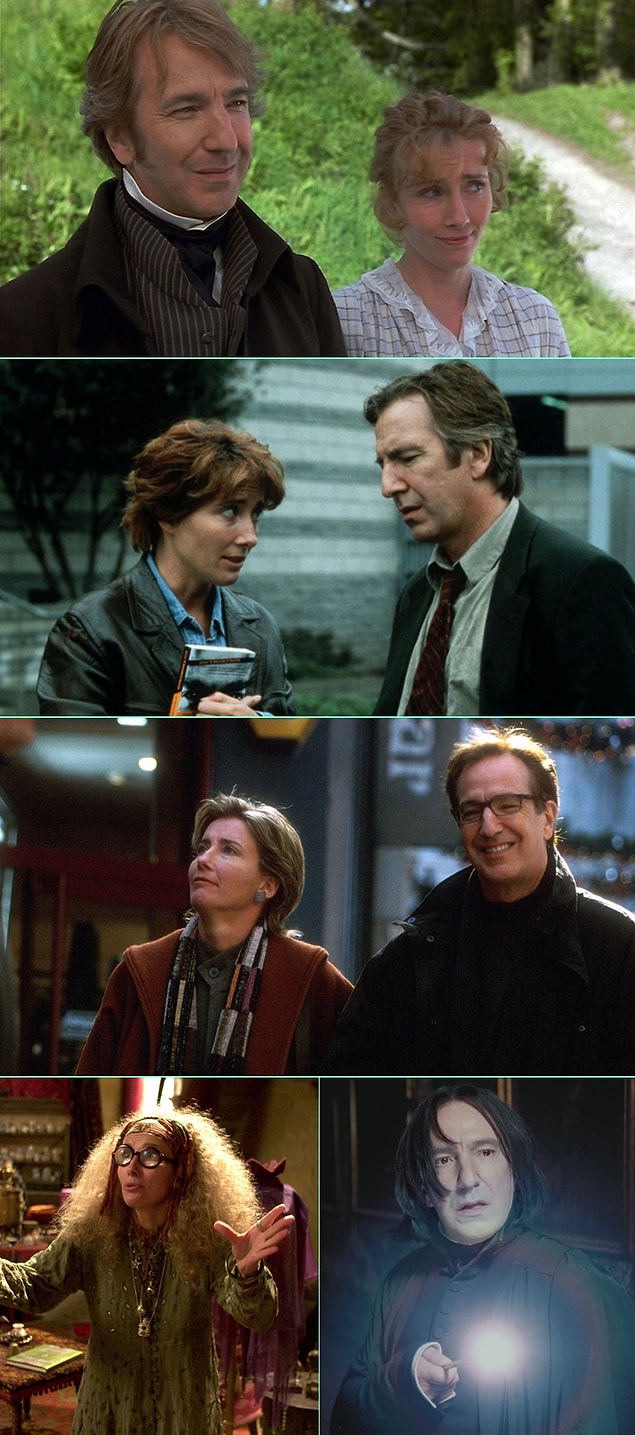 24. Emma Thompson & Alan Rickman