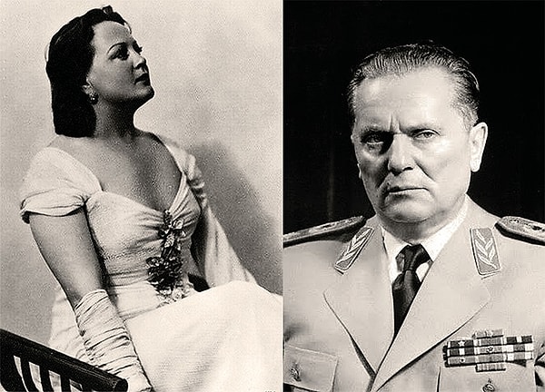 4. Татьяна Окуневская и Иосип Броз Тито