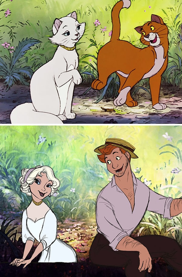 17. Герцогиня и Абрахам де Лейси Джузеппе Кейси Томас О’Мэлли, "Коты Аристократы"