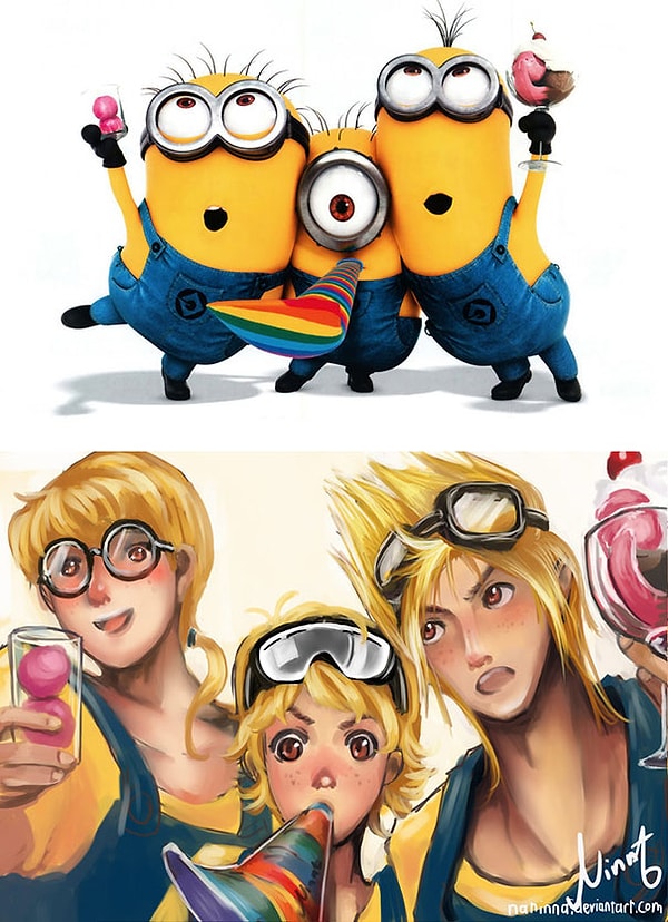 27. Миньоны, "Гадкий я"