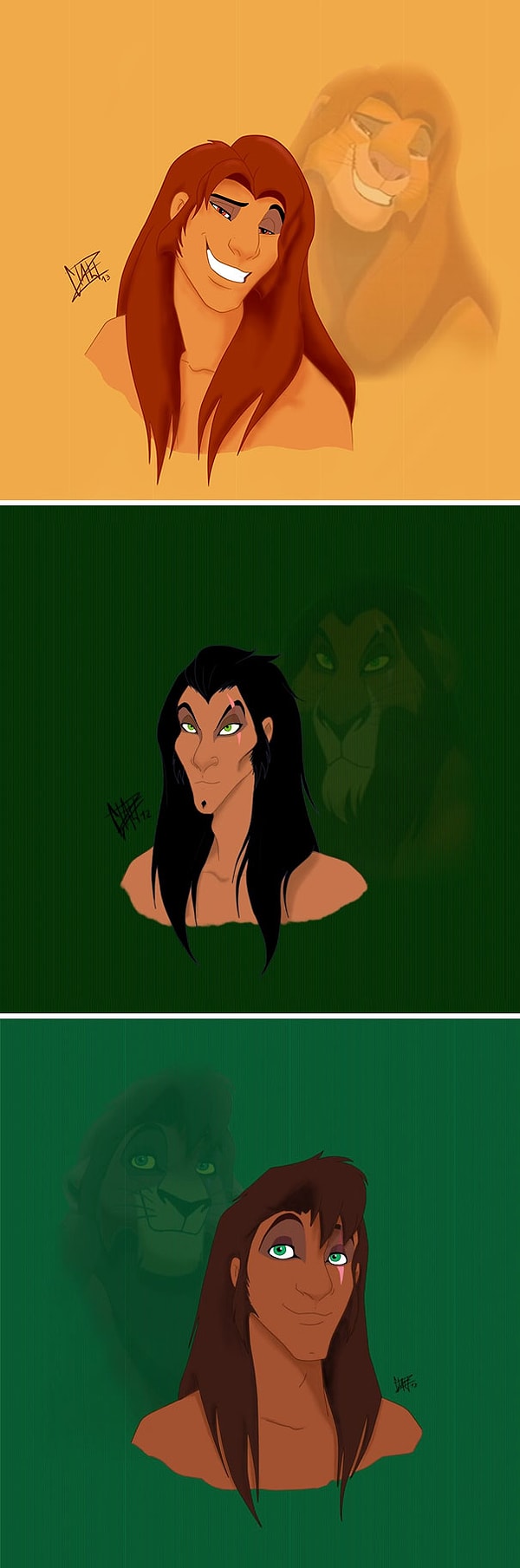 25. Симба, Шрам и Кову