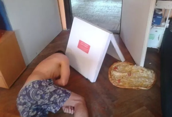 7. Бедная пицца 🍕 Она не заслуживает такого к себе обращения