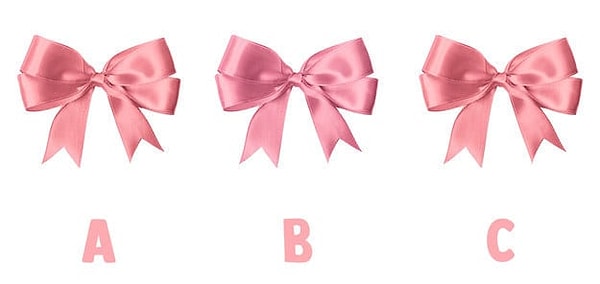 11. Какой из этих трех бантов - лишний?