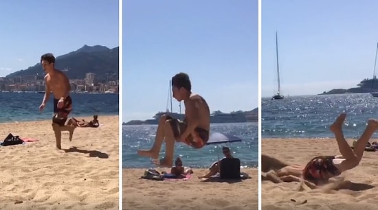 Ters ve Düz Takla Atmak İsterken Taklaya Gelen 10 Kişi