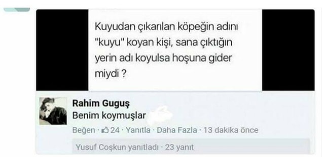 3. Fena bir isim de değil gibi...