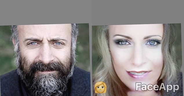 13. Halit Ergenç'in kadın hali Hollywood aktrislerine benziyor.