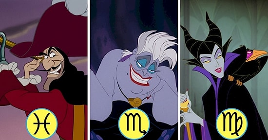 Какой вы диснеевский злодей, согласно вашему знаку зодиака