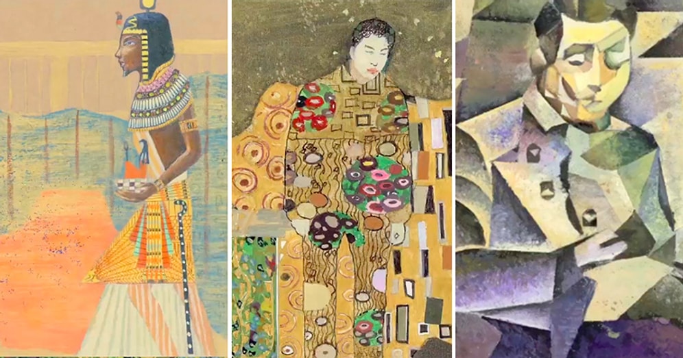 Sanat Tarihini 1 Dakikada Anlatan Başarılı Animasyon