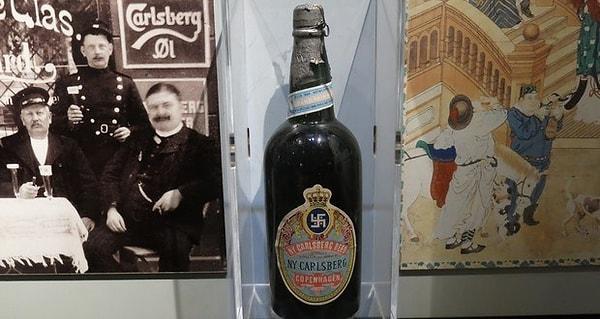 6. Carlsberg biralarının üzerinde eskiden saflığın sembolü olarak bir gamalı haç bulunuyordu.