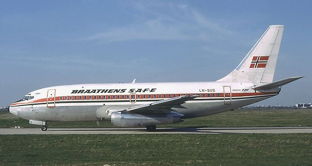 14. 1985 yılı haziran ayında, Stein Arvid Husbey adında sarhoş bir genç Norveç'te Boeing marka bir yolcu uçağını kaçırdı.