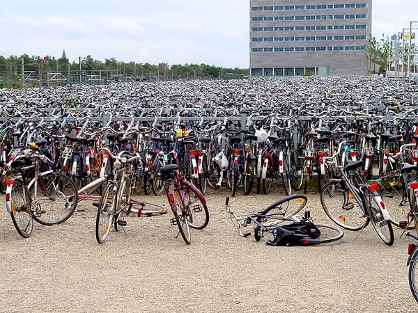 7. Этот город является самым "велосипедным" городом мира