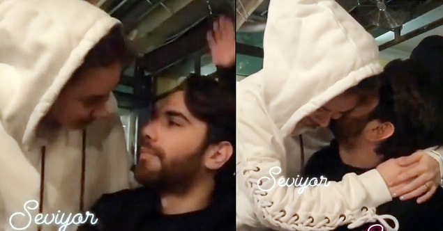 4. Neslihan Atagül ve Kadir Doğulu da aralarının kötü olduğuna dair dedikoduları Instagram hikayelerinde paylaştıkları romantik görüntülerle savuşturdular.