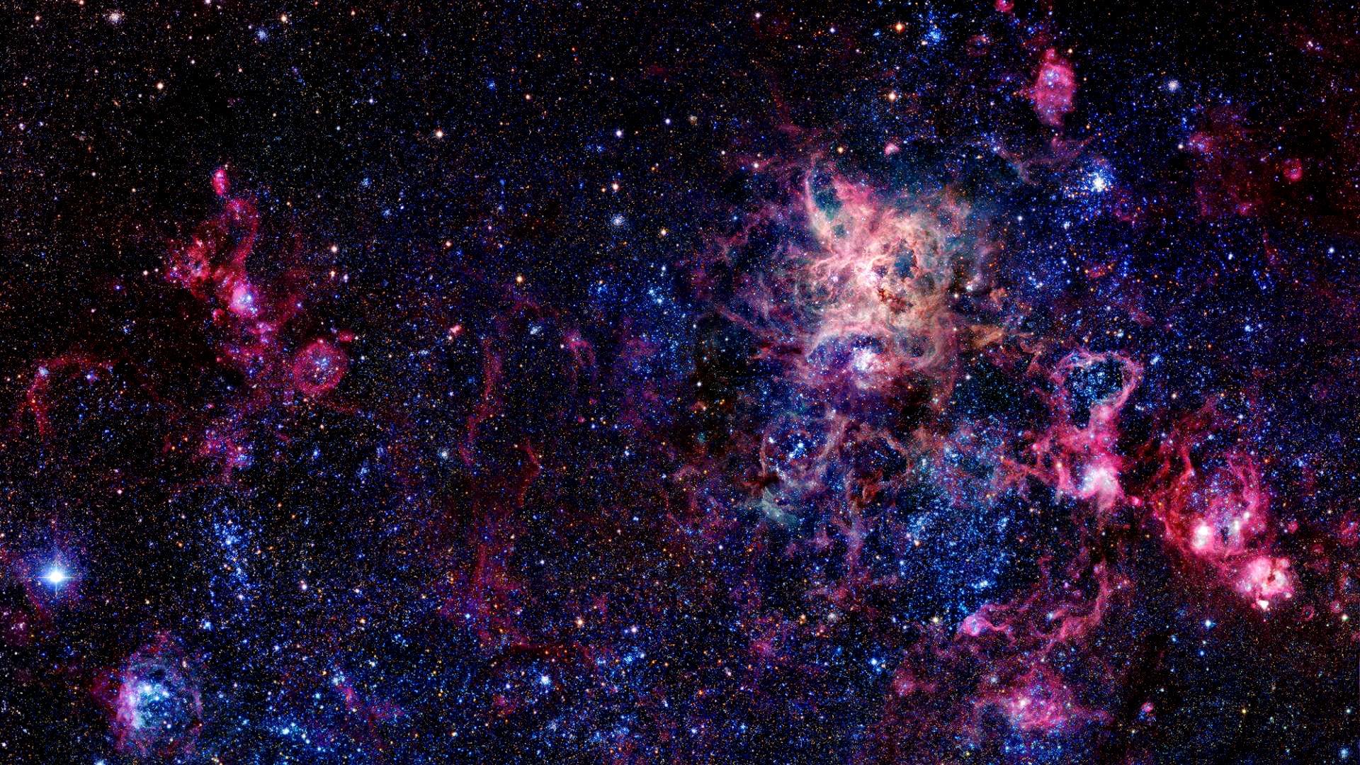 Обои туманность красная космос картинки на рабочий стол на тему Космос - скачать без смс