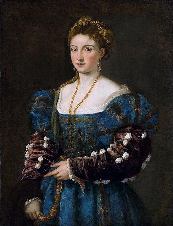 30. La Bella, Titian, 1536.
