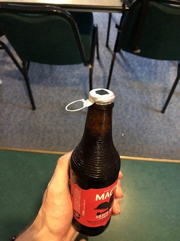 5. Пиво с крышечкой, которую легко можно открыть без открывалки