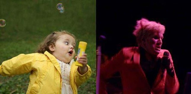 20. Ve son olarak... Patrick Stump ve baloncuklu kızımız!