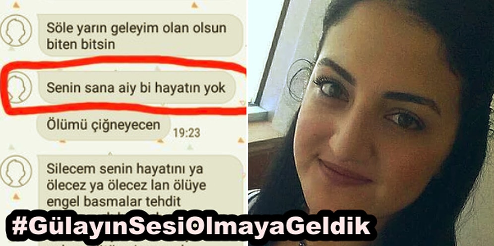 Kirpiği Yere Düşmeyecek, Bir Kişi Daha Eksilmeyeceğiz, Kız Kardeşimizin Yanındayız! #GülayınSesiOlmayaGeldik