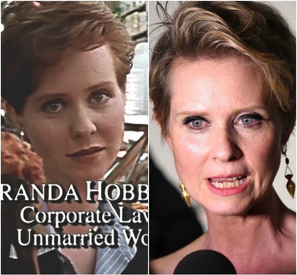 2. Синтия Никсон (Миранда Хоббс)