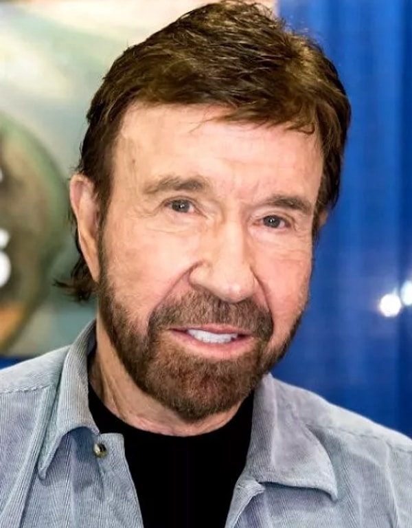 8. Чак Норрис - 77 лет