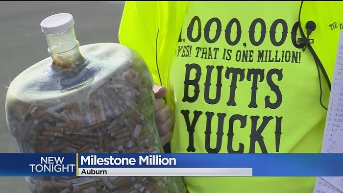 3.5 Yılda Sokaklardan 1 Milyon İzmarit Toplayan Kadın: Sally Dawly