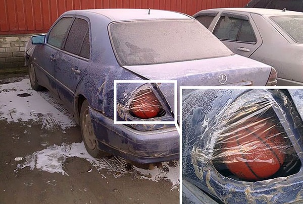 9. В багажнике не было места...