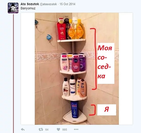 9. Вопрос о том, кто установил господство в доме с разнополыми соседями, закрыт для обсуждения.