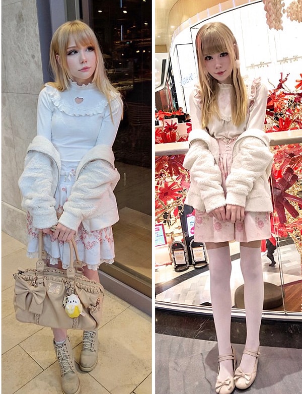 5. После того как интерес девушки к эмо-культуре угас, она погрузилась в изучение японской уличной моды.