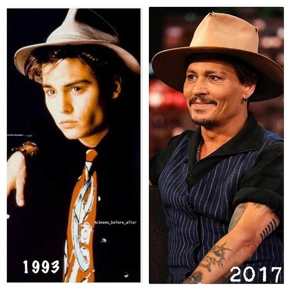 12. Johnny Depp... 24 yıl!