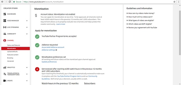 Adsense Başvurunuzu Yapın