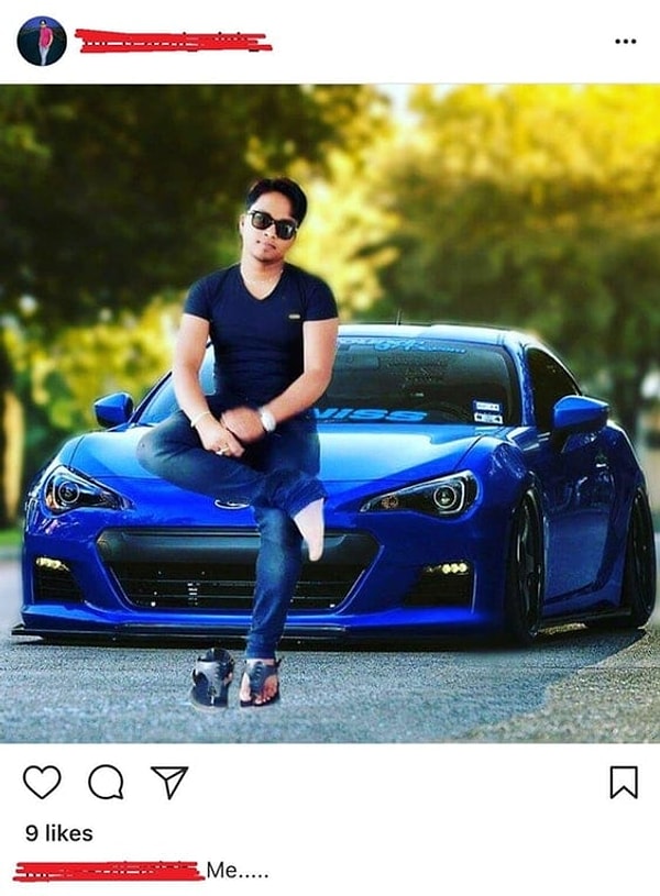 11. Он просто пытался впечатлить своих подписчиков в Инстаграм!